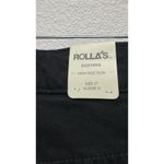 Rolla's Dusters Jeans Original High Rise Straight Black Relaxed 27 Aussie 9‎ Photo 4