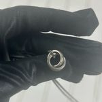 Paul Smith Vintage Silver Hoop Necklace Unisex Photo 4