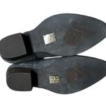 Free People Charm Double-V Suede Pull On Ankle Boots in Navy size 36.5 (6) Photo 8