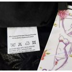 Osvtni Black Floral Lace Chemise Babydoll Size L Lingerie Scalloped Full Slip Size L Photo 7