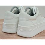 EXPRESS Women’s Sneakers Platform White Low Top Size 10 Photo 3