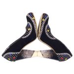 Irregular Choice Summer Bucket Shoes Black Sz 7 Photo 2