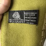 Adolfo  Women’s Wool Blazer Size 8 Olive Green Single-Button Notch Collar Photo 9