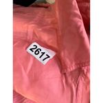 Paul Harris Silk Shirt Women's M Coral Button‎ Up Short Sleeve Pockets Pink Size M Photo 13