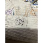 Wilfred  Floral Smocked Back Spaghetti Strap Cropped Blouse S Photo 5