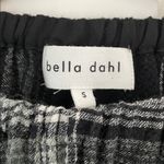 Bella Dahl  Ivy Tie Up Windowpane Grid Long Sleeve Plaid Gauze Blouse Size S Photo 5