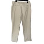 Dana Buchman Dana‎ Buchman khaki flat fronted cropped chinos pants 12 Photo 1