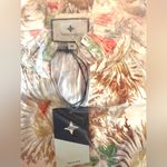 Hyacinth House Margot Maxi Dress S Navy Marigold Floral Ruffle Strapless NWT Brown Size M Photo 6