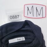 Aritzia Wilfred Free Black Knit Turtle Neck Pullover Sweater Side Slits Photo 9