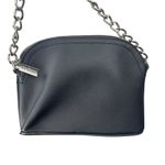 Steve Madden Bmaggie Black Faux Leather Dome Chain Crossbody Hand Shoulder Bag Photo 6