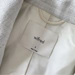Wilfred Aritzia Margaux Blazer in Heather Cloud White Size 8 Photo 13