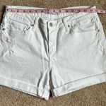 Just Black  White Demin Shorts. Size 29 Photo 4