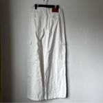 Princess Polly Barbara White Denim Relaxed Fit High Rise Cargo Jeans 6 Photo 10