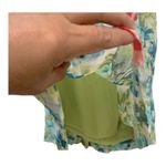 Ann Taylor Womens Size 4 100% Silk Multi Color Floral Pleated Lined Flare Skirt Photo 3