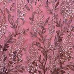 NWOT Custom Pink Purple Floral Overlay Sleeveless Dress Size undefined Photo 2