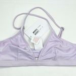 TWIN Bikini Women XS NWT Lilac Purple Bella Triangle Swim Top Photo 0