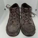 Skechers Relaxed Fit Bikers Totem Pole Ankle Bootie Chukka Brown Suede Women’s 6 Photo 4