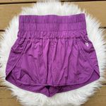 Free People Movement  The Way Home Purple Magenta Athletic Shorts Photo 2