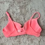 Victoria's Secret Body By Victoria Hot Pink Coral Lace & Gemstone Padded Lined Demi Bra Photo 3