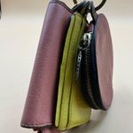 Fossil A Very Rare Women's Rio Leather Pouch Wristlet Keychain Trio Of Cuteness Photo 3