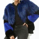 Shaci Faux Fur Coat Black Photo 0