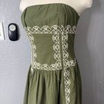 Anthropologie Strapless Drop-Waist Midi Dress 4130318350051 Photo 1