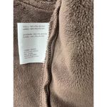 Kristen Blake | S |Women's Fleece Full Zip Jacket Sweatshirt Coat Brown Luxury Photo 2