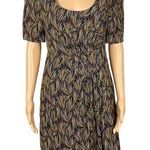 Moulinette Soeurs /ANTHROPOLOGIE “Silk Feather Dress” in 100% Silk. Size 6. EUC Photo 0