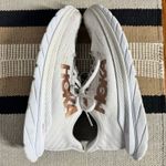 HOKA Mach 5 Profly Running Sneaker Women 9B White Copper Athletic Athleisure Gym Size 9 Photo 6