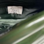 A New Day  Green Puffy Shoulder Bag Detachable Crossbody Strap Gold Buckle Photo 7