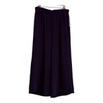 NWT New Directions Wide Leg Dressy Palazzo Pants L Navy Holiday Party Evening Blue Size L Photo 6