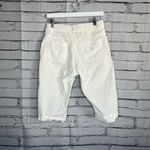 Lee White Easy Fit Bermuda Shorts 8P Double-Button Waist Preppy Summer Cropped Photo 10