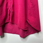 Holly Shae Design Pink Corduroy Stella Mini Dress Bell Sleeve Size Medium Photo 6
