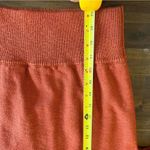 Madewell Clairview Hoodie Sweater Crop Sporty Short Textured Vintage Orange XXS Photo 11