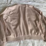 ZARA  Millennial pink bomber jacket Photo 5