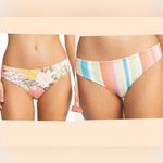 Roxy  Playa Paradise Hipster Reversible Bikini Bottoms Size X-Large Photo 1