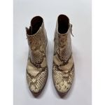 ALDO  Ankle Boots Womens Size 8 Snakeskin Leather #I1 Photo 3
