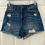 Sincerely Jules Shorts Women’s 5 /27 Denim Super High Rise Wedge Cutoff Blue Size undefined Photo 0