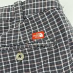 The North Face Sz 6 Women’s Shorts Brown Plaid Bermuda Walking Stretch EUC Photo 4