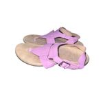 Vionic  Women’s Leather Adjustable T-Strap Sz 6 Sandals - Lupe Photo 7
