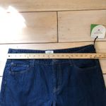 Kate Spade X Target NWT High Rise Straight Leg Wide Cuff Size 16 Blue Photo 11