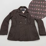 Banana Republic Wool Pea Coat Womens L Double-Breasted Preppy Academia Y2k 90s Photo 0