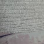 Free People WE THE FREE LIGHTWEIGHT GRAY RIBBED OPEN BACK HIGH NECK TUNIC SMALL Photo 6