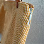 Free People NWT Big Dreams Skort Yellow Check Picnic 14 Photo 3
