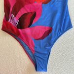 Farm Rio  Watercolor Floral One-Piece Swimsuit, size Small, BRAND NEW, $200 Photo 11