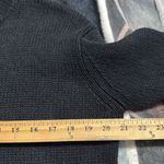 Vintage CLIO womens size large cardigan sweater cottage core embroidered crochet Black Photo 5