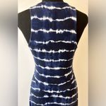 Athleta Santorini Thera Dress Tie Dye Stripe Dress Navy Size Small Photo 7