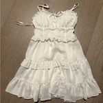 Wild Fable White Ruffled Tiered Sundress Photo 0