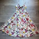 Yumi Kim Pretty Woman Dress In Petal Pusher Silk Midi Floral Size XS Sleeveless Photo 1