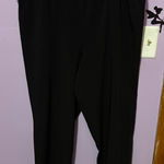 St. John  Black Pants with Yellow Tag Photo 0